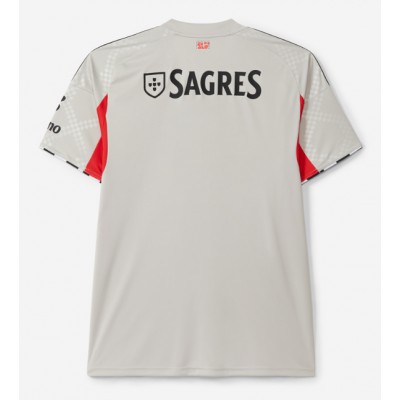 Pánský Fotbalový dres Benfica 2025-26 Venkovní Krátký Rukáv Pánský Fotbalový dres Benfica 2025-26 Venkovní Krátký Rukáv